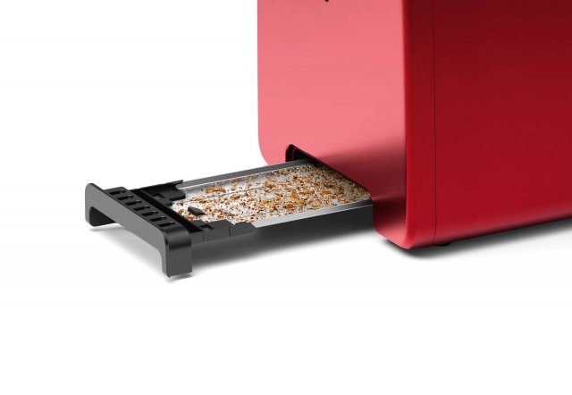 Bosch TAT3P424 2szeletes kenyérpirító, 970W, Designline, vörös szín - Kenyérpirító