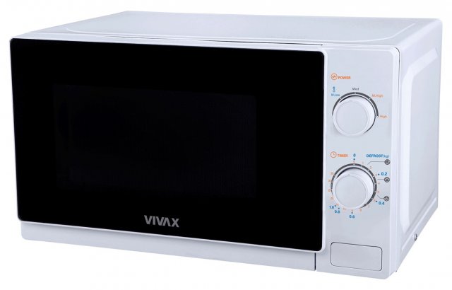 Vivax MWO2077 mikrohullámú sütő, 20l, 700W, fehér