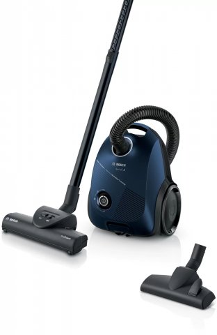 Bosch BGBS2BU1T porzsákos porszívó, 850W, kék - Porszívó, takarítógép
