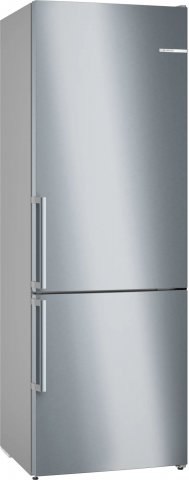 Bosch KGN49VICT kombinált hűtőszekrény, 311+129 liter, C, NoForst, inox