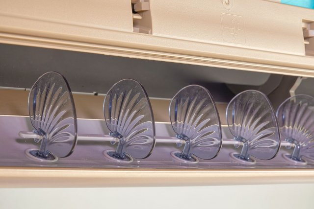 Vivax ACP12CH35AEHI+Gold oldalfali inverteres hűtő-fűtő design split klíma szett, 3,5kW, A+++/A++, csepptálca fűtés, Wifi ready - Split klíma