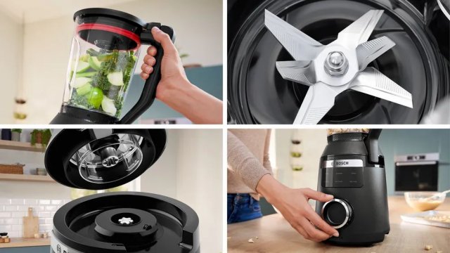 Bosch MMB6652B Serie 6, VitaPower turmixgép, 1800W, fekete