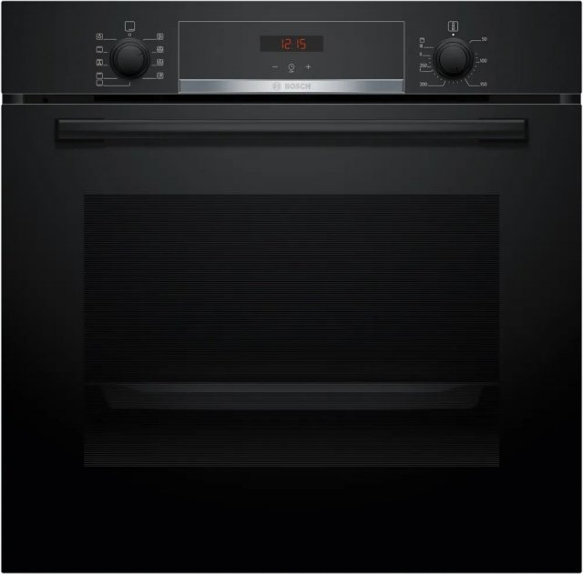 Bosch HBA534EB3 beépíthető elektromos sütő, 7 funkció, 71 liter, A+, fekete