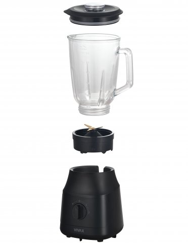 Vivax BL601B turmixgép, 600W, fekete - Aprító, turmix, mixer, húsdaráló