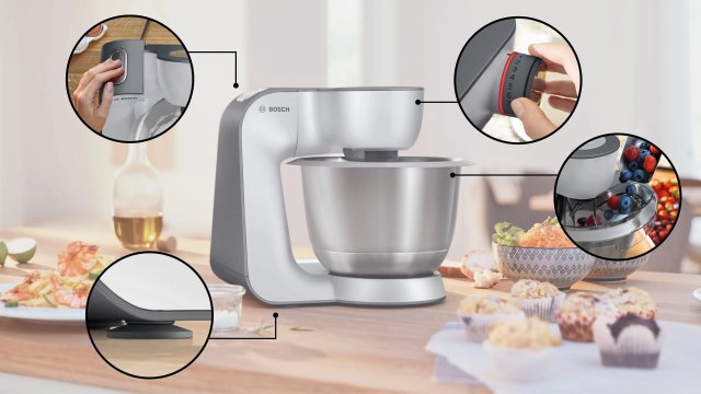 Bosch MUM58359 univerzális robotgép, 1000W, ezüst - Univerzális robotgép