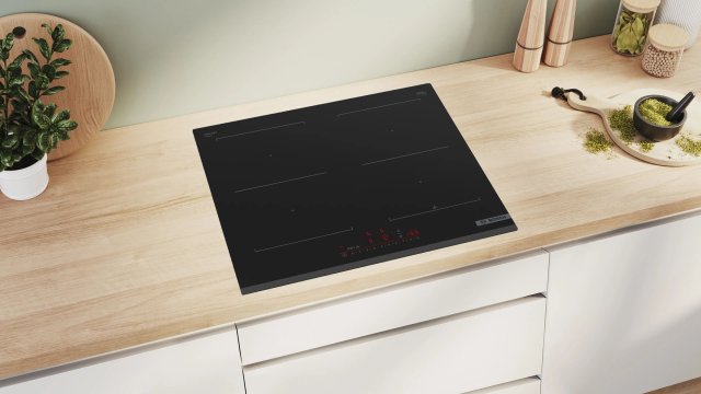 Bosch PVQ631HC1E indulciós főzőlap, 60cm, 7400W, fekete, Home Connect - Indukciós főzőlap