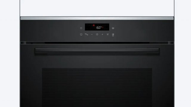 Bosch HBA272BB3 beépíthető elektromos sütő, 7 funkció, 71 liter, Airfry, Pirolitikus, A+, fekete - Beépíthető sütő, gőzsütő