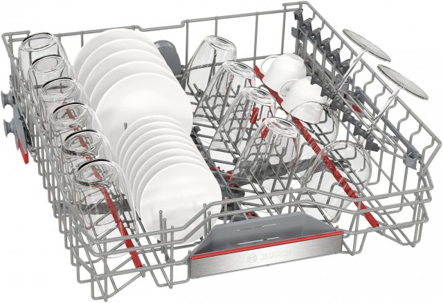 Bosch SMV6ECX20E Serie 6 teljesen integrálható mosogatógép, 60cm, 14 teríték, A, Home Connect - Beépíthető mosogatógép