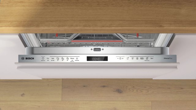 Bosch SMV6ECX20E Serie 6 teljesen integrálható mosogatógép, 60cm, 14 teríték, A, Home Connect - Beépíthető mosogatógép