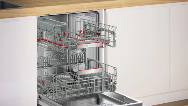 Bosch SBD6ZB802E teljesen integrálható mosogatógép, 13 terték, Home Connect, B - Beépíthető mosogatógép