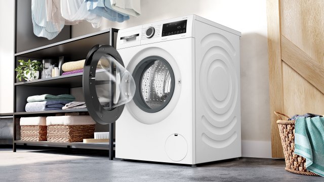 Bosch WGG242Z3BY, elöltöltős mosógép, 9kg, 1200 fordulat, A, Iron Assist - Elöltöltős mosógép, mosó-szárító