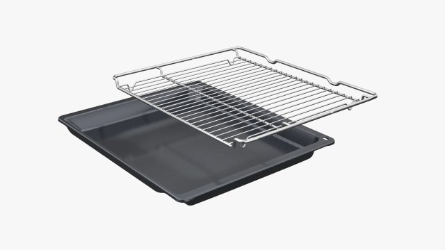 Bosch HBA572BB4 Serie 2 beépíthető elektromos sütő, 6 funkció, 71 liter, A+, fekete - Beépíthető sütő, gőzsütő