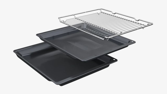 Bosch HRG7784B1 beépíthető elektromos sütő, 22 funkció, 71 liter, A+, Gőz, Fekete, Home Connect - Beépíthető sütő, gőzsütő