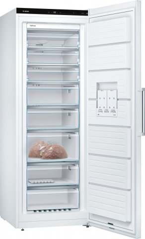 Bosch GSN58AWEV Szabadonálló fagyasztószekrény, 366L, E, Nofrost, fehér - Fagyasztószekrény, fagyasztóláda, jégkészítő
