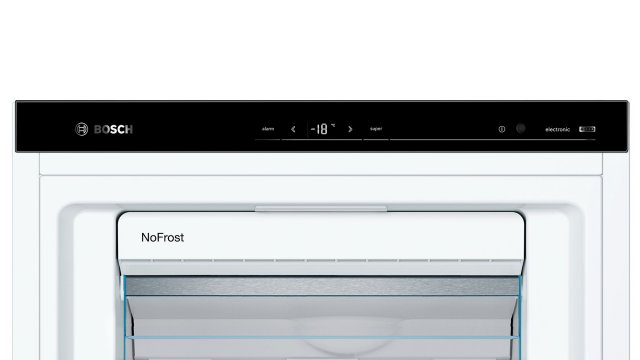 Bosch GSN58AWEV Szabadonálló fagyasztószekrény, 366L, E, Nofrost, fehér - Fagyasztószekrény, fagyasztóláda, jégkészítő