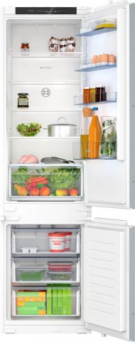 Bosch KIN96NSE0 beépíthető kombinált hűtőszekrény, 215+75 liter, E, NoFrost - Beépíthető hűtő, fagyasztó, borhűtő