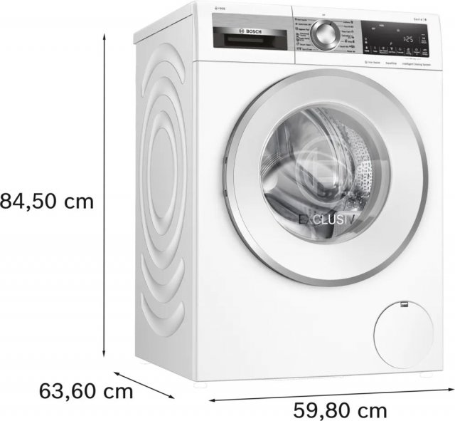 Bosch WGG244F9BY elöltöltős mosógép, 9kg, 1400 fordulat, A, i-DOS, Iron Assist - Elöltöltős mosógép, mosó-szárító