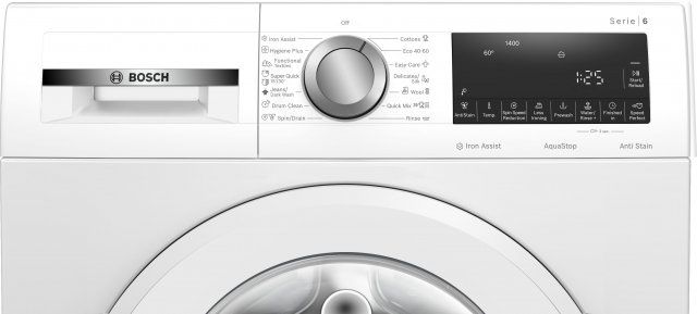 Bosch WGG244Z4BY szabadonálló mosógép, 9kg, 1400 fordulat, Iron Assist, A - Elöltöltős mosógép, mosó-szárító