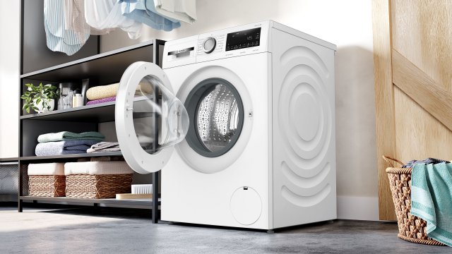 Bosch WGG244Z4BY szabadonálló mosógép, 9kg, 1400 fordulat, Iron Assist, A - Elöltöltős mosógép, mosó-szárító