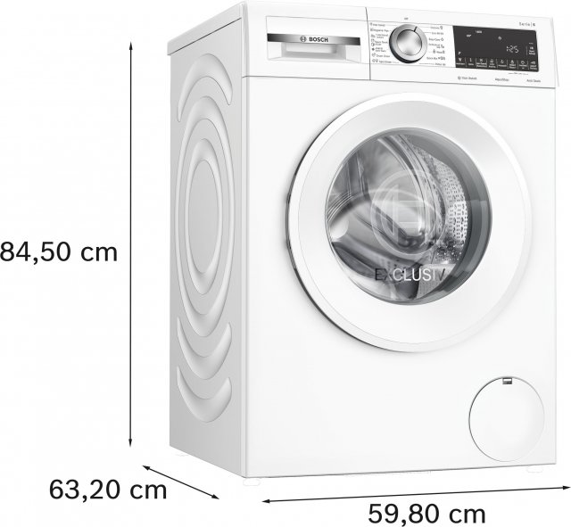 Bosch WGG244Z4BY szabadonálló mosógép, 9kg, 1400 fordulat, Iron Assist, A - Elöltöltős mosógép, mosó-szárító