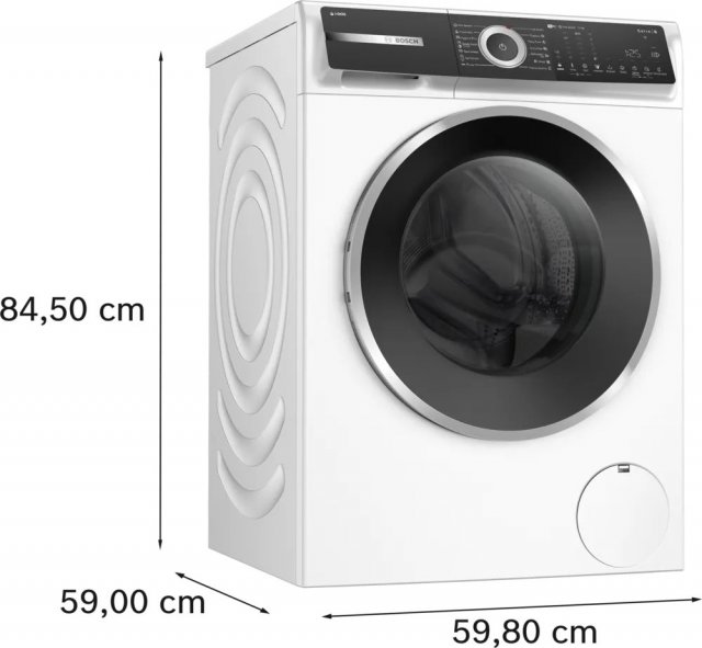 Bosch WGH256A6BY elöltöltős mosógép, 10kg, 1600 fordulat, A, i-DOS, Home Connect, IronAssist - Elöltöltős mosógép, mosó-szárító