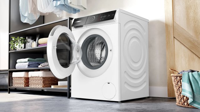 Bosch WGB254A3BY elöltöltős mosógép, 10kg, 1400 fordulat, A, i-DOS, Home Connect., Iron Assist - Elöltöltős mosógép, mosó-szárító
