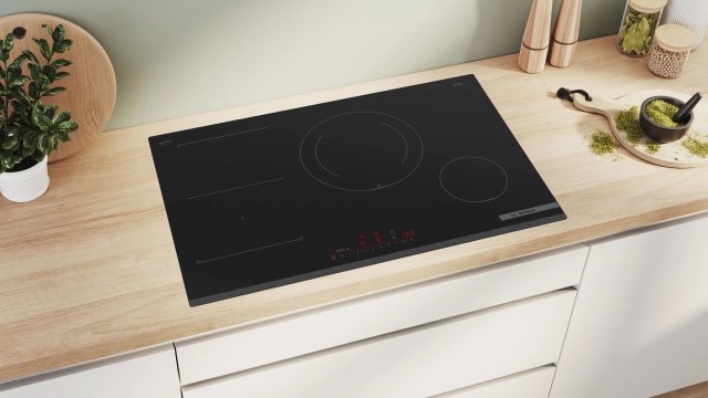 Bosch PVS831HC1E indukciós főzőlap,80cm, 7400W, Home Connect - Indukciós főzőlap