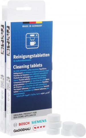 Bosch 00312503 tisztítótabletta kávéfőzőkhöz 20db - Kávéfőző, Teafőző